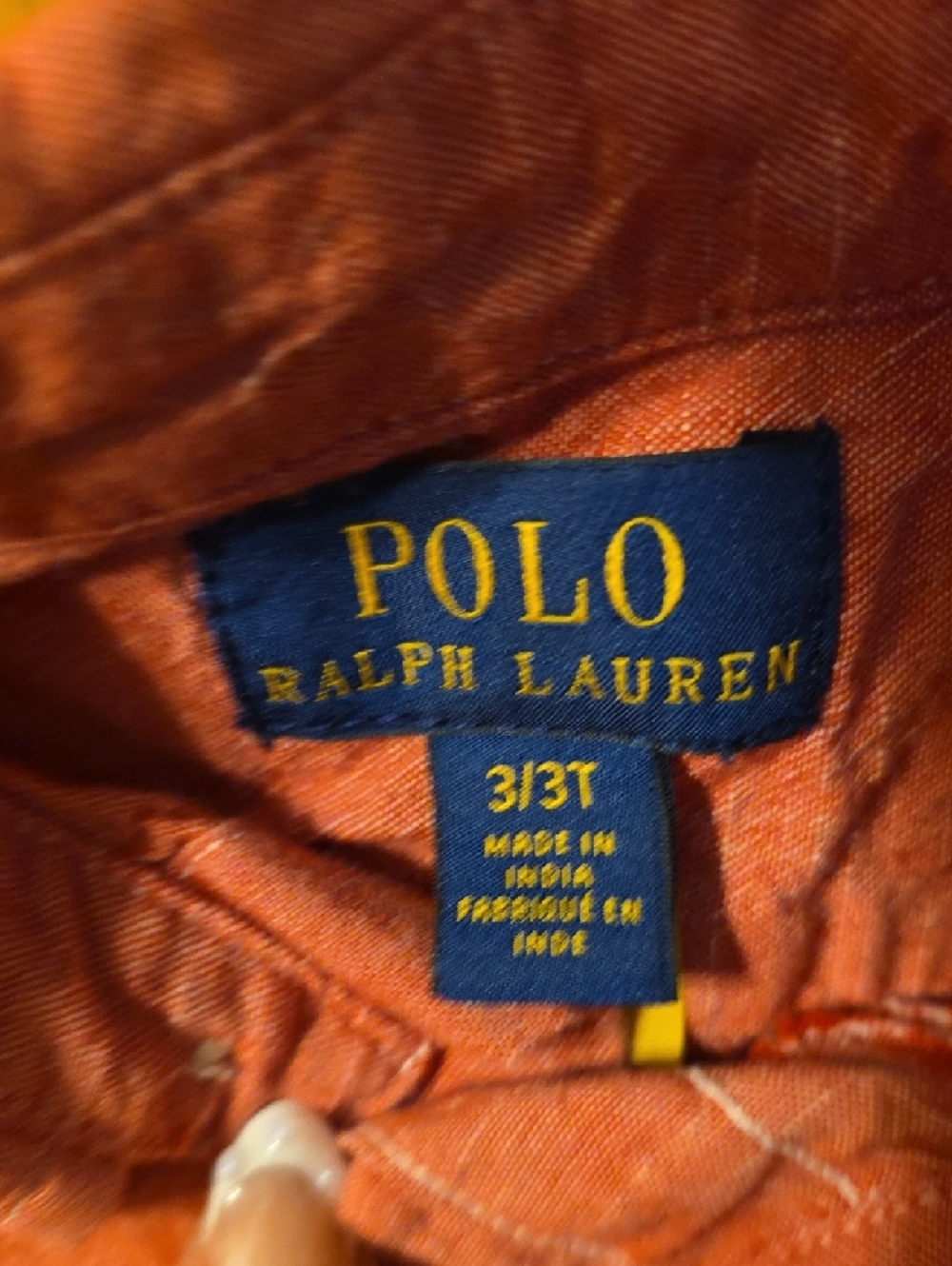 Polo by Ralph Lauren Coral Short-Sleeve Button-Down Shirt for Kids - Picture 4 of 4